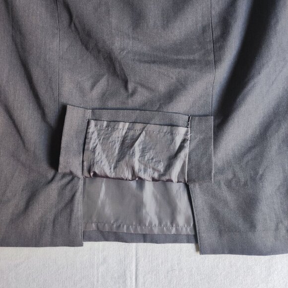 Liz Claiborne casual / business skirt women's size 18 grey - Picture 6 of 8